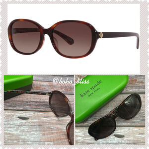 KATE SPADE | Sunglasses Havanas Gradient Brown Brand New